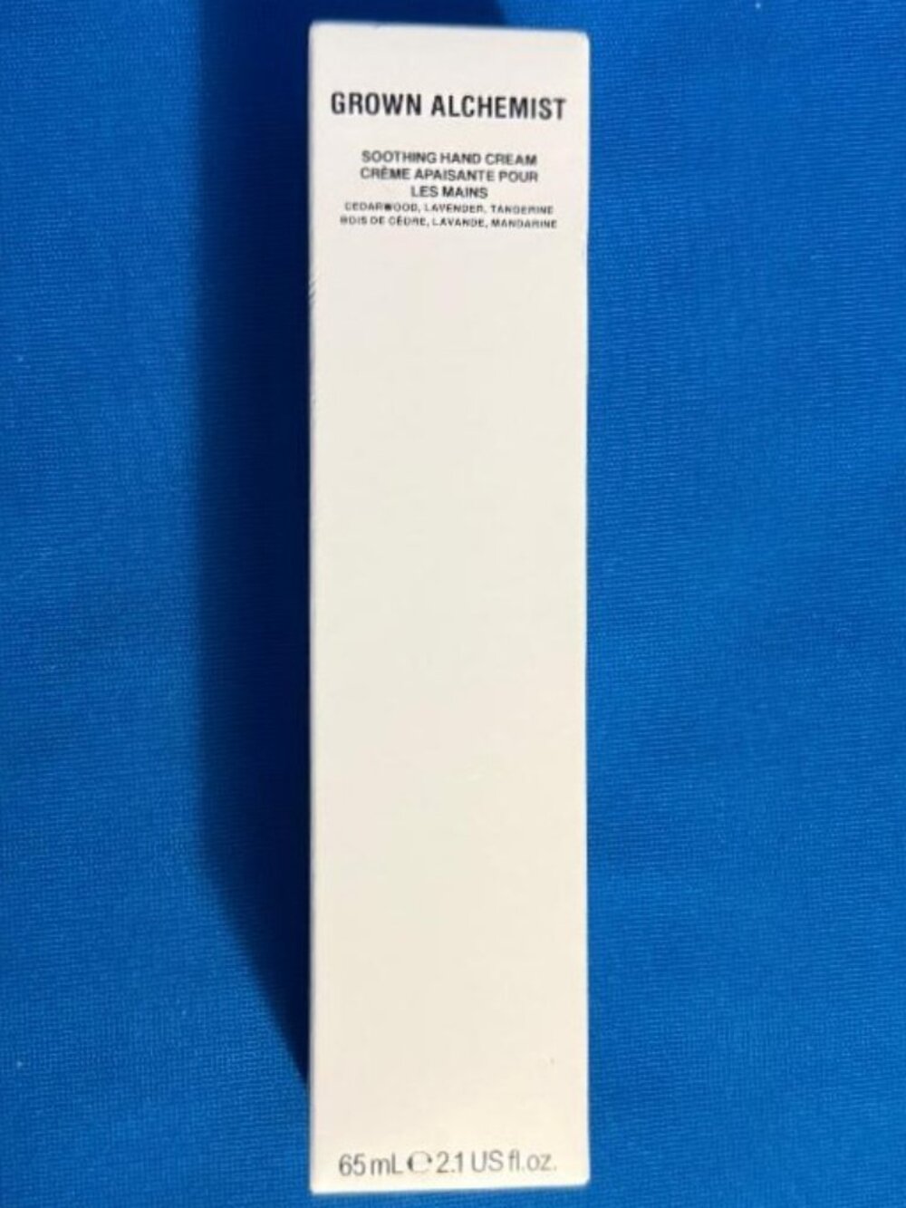 NEW / BNIB ~ GROWN ALCHEMIST ~ SOOTHING HAND & NAIL CREAM ~ 65 ML / 2.1 US FL OZ